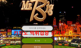 미스터빅먹튀