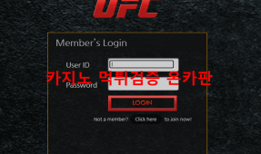 UFC먹튀