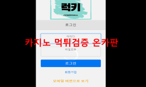 럭키 먹튀