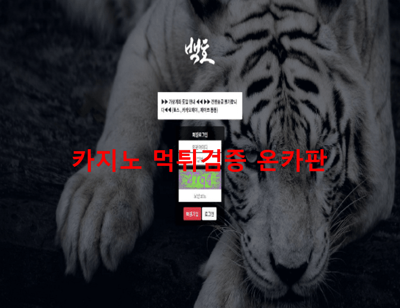 백호먹튀