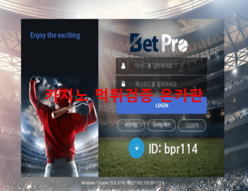 벳프로먹튀