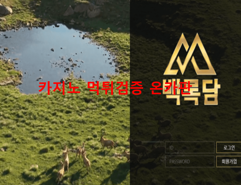 백록담먹튀