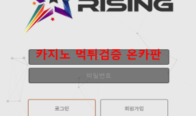 라이징먹튀