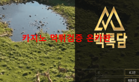백록담먹튀