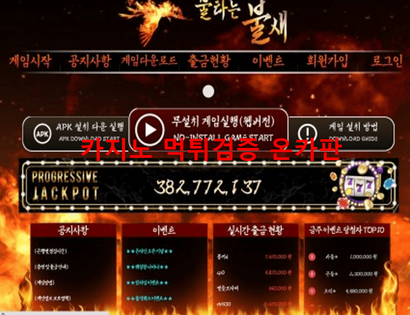 불타는불새먹튀