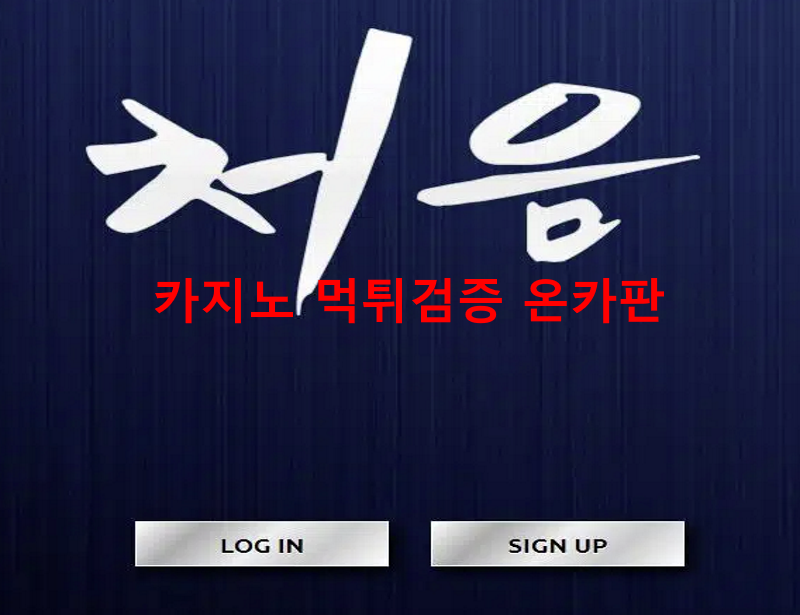 처음먹튀