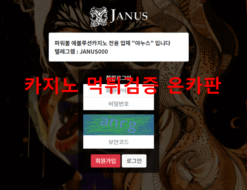 야누스먹튀