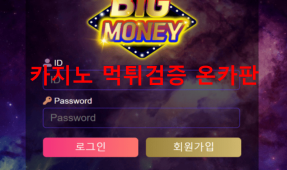 빅머니먹튀
