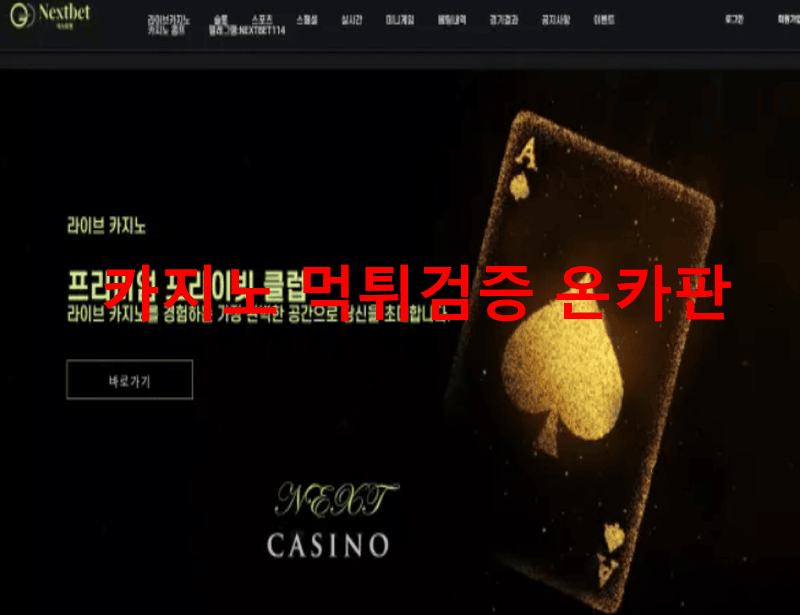 넥스트벳먹튀