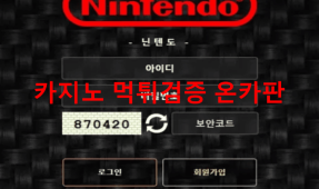 닌텐도먹튀