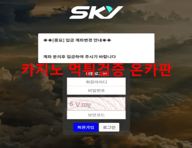 스카이먹튀