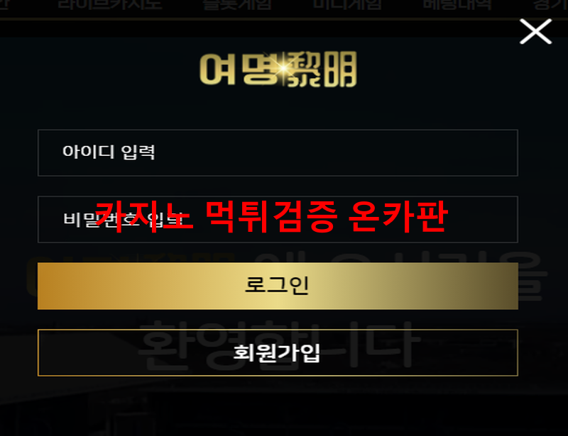 여명먹튀