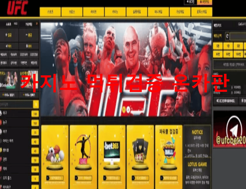 UFC먹튀