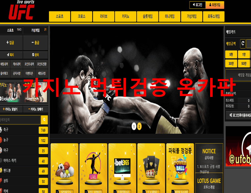 UFC먹튀