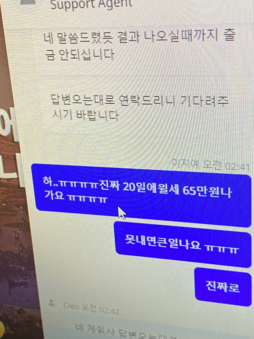 클레오 카지노 먹튀 확정 이용금지(4)
