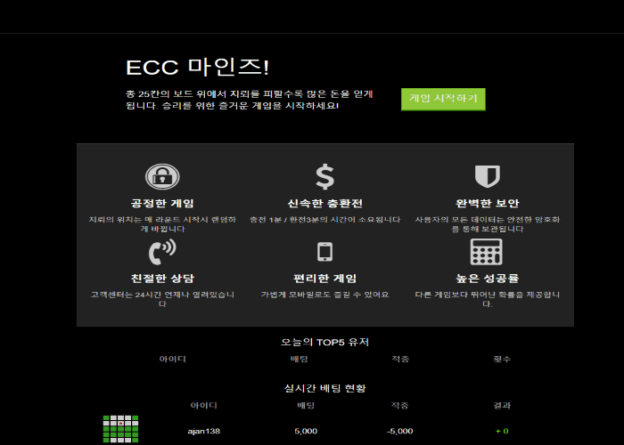 ECC 마인즈 먹튀(0)