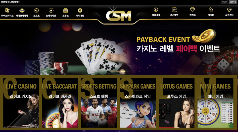 CSM 먹튀하는 업체였습니다;(0)