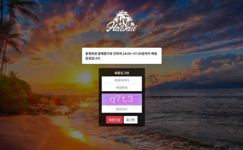 하와이 쓰지마세요(0)