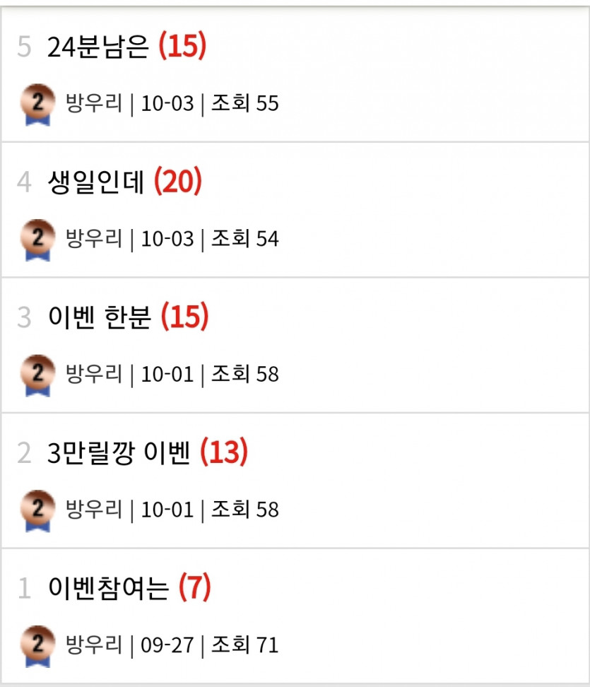 씨팔 장발장이야?(0)