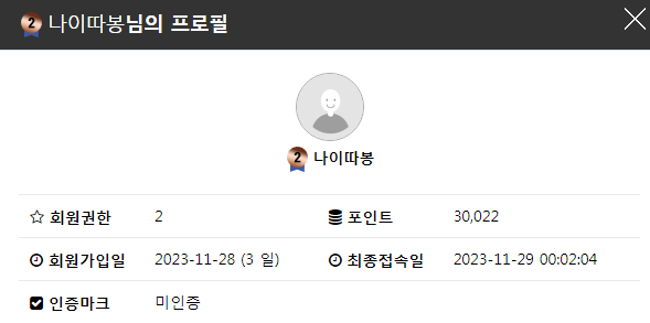 이싀바련도 다중이같은데(0)