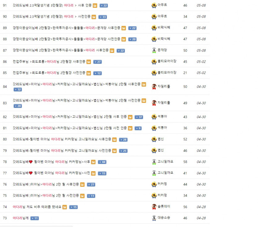 아다리님 남저격은 잘하시네요? 저도 님 저격할게요(0)