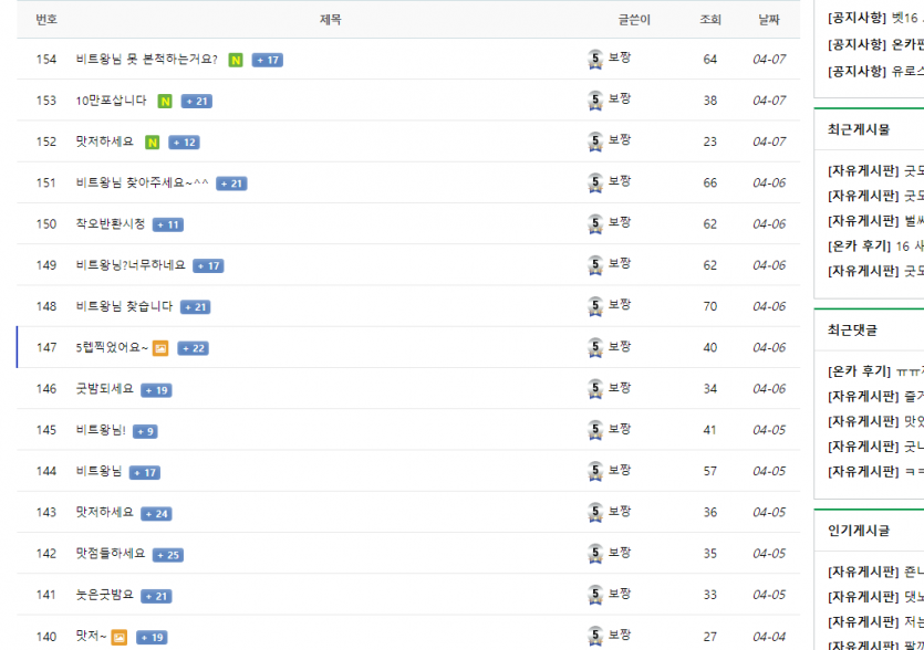 비트왕님 ㅋㅋ(0)