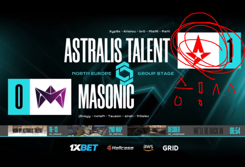 MASONIC vs ASTRALIS 아스트랄리스 1셋승 !!(0)
