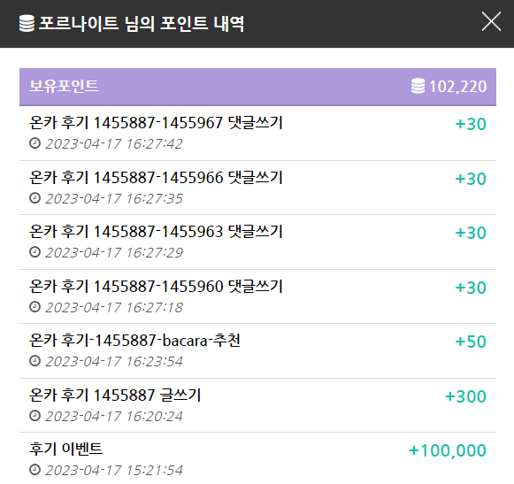 후기 당첨!(0)