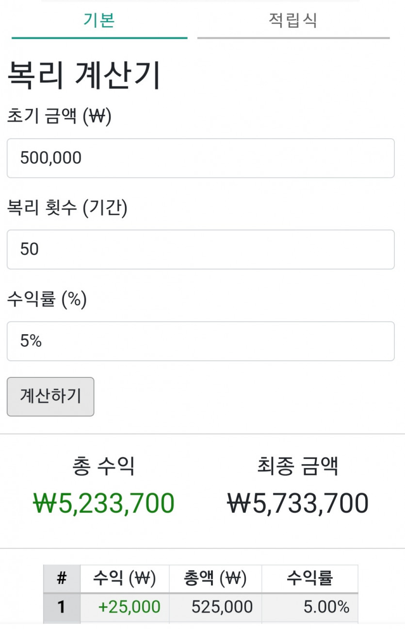 복리성공?(0)