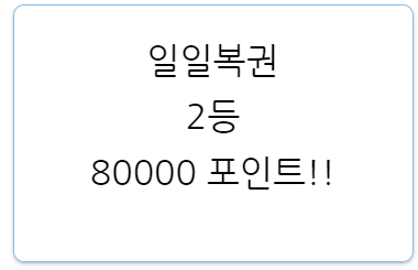 복권 이슈때문에 저 오랜만에 일복 2등된거 묻히잖아염......(0)
