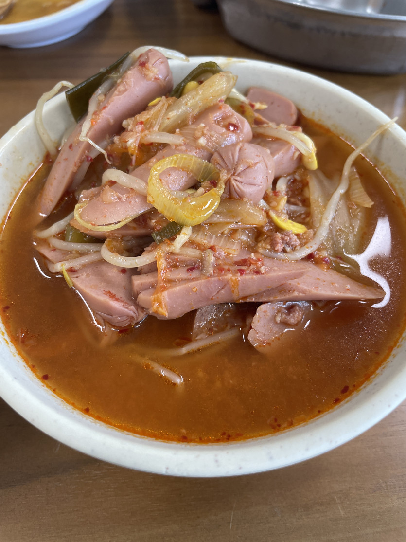 맛점이요 ㅎ 오늘은 부대 찌개!(0)
