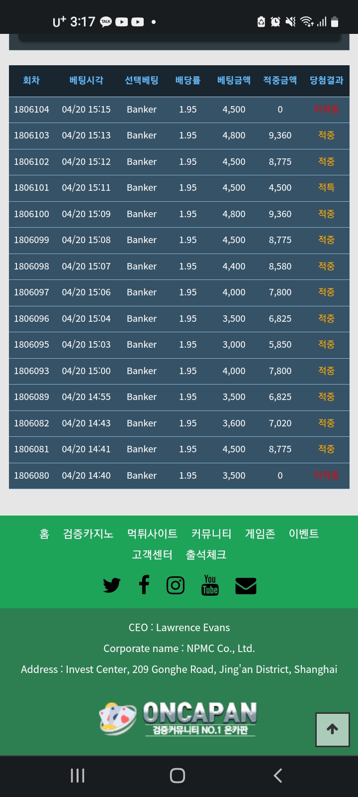 12연승..웬일이니.(0)