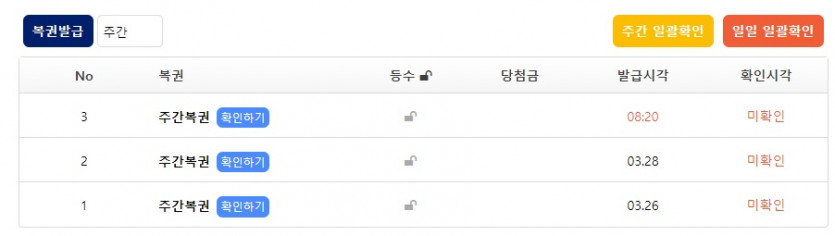 주복이 활률 파괴 중(0)