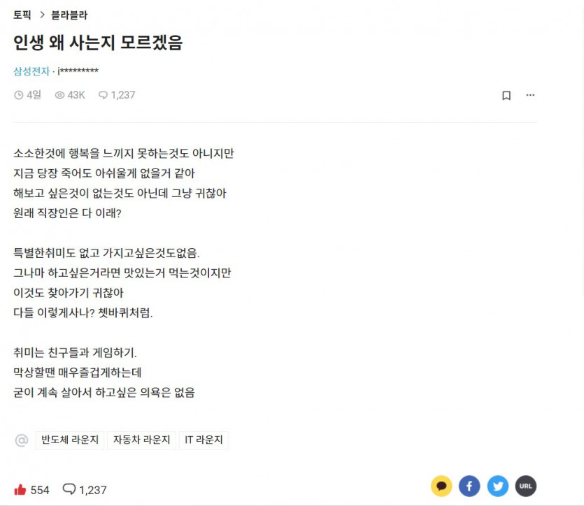 요즘 공감되는 현대인의삶(0)