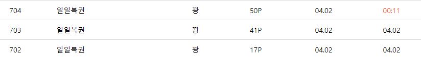 ★★주복2등2개 기념 김뿡 현금이벤트★★(2)