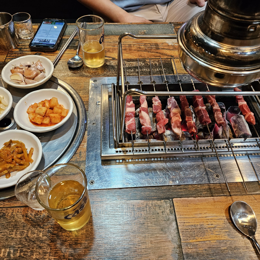 오늘저녁은 친구랑 양꼬치에 소맥입니다(0)