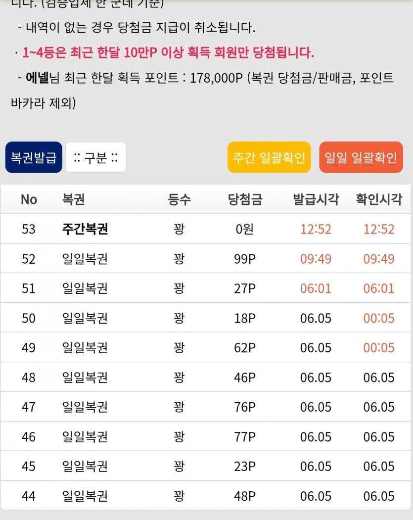 복권아 나한테왜이래(0)