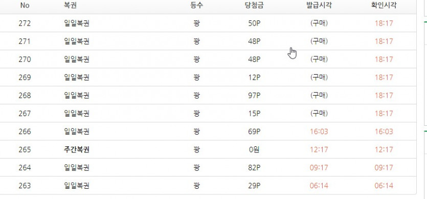 자자 복권꽝 신기록 도전중입니다(0)