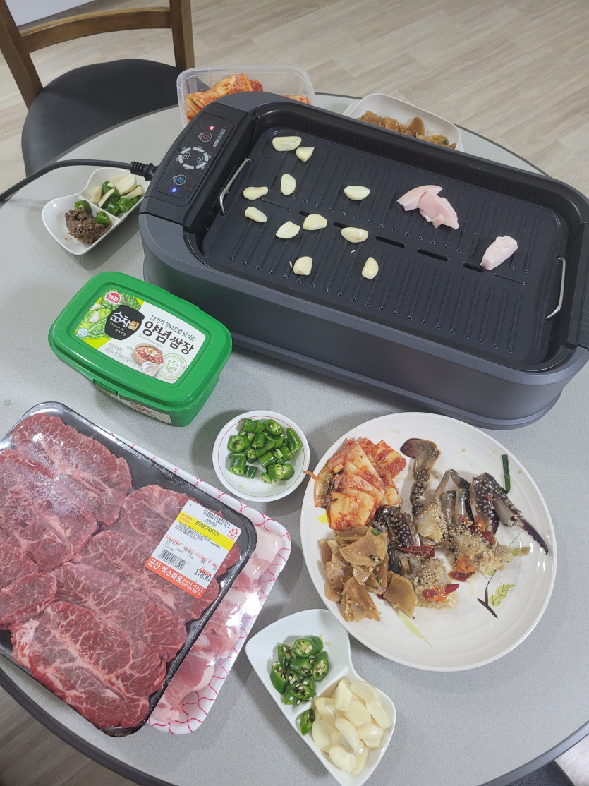 이사 후  첫 저녁(0)
