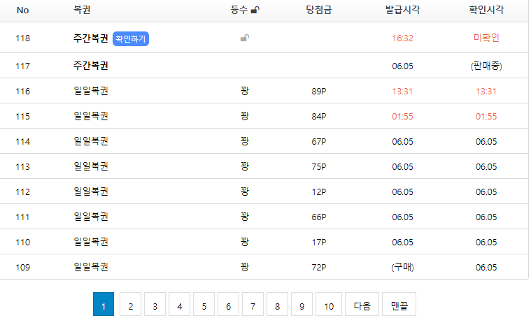 오늘 무슨날인가요? 복권머지(0)