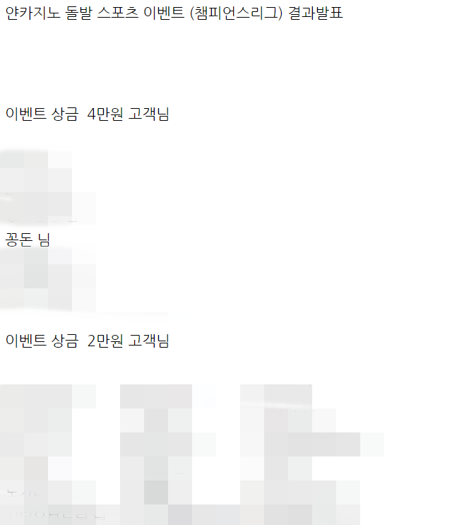 얀 스포츠 리벤트 감사욧(0)