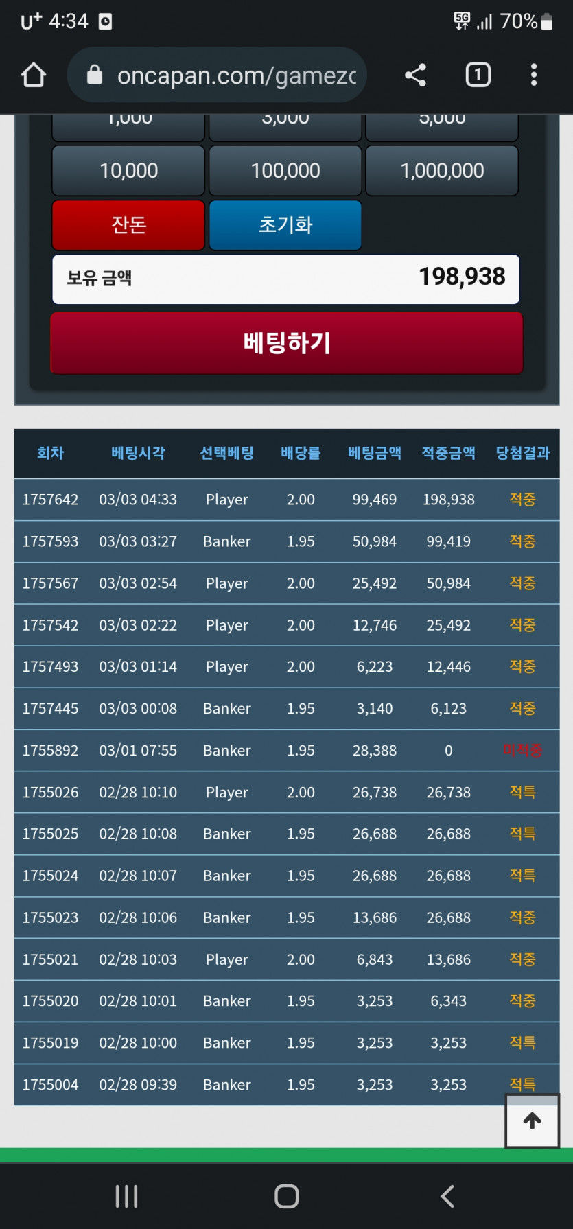 나...포바에 소질 있는지도?(0)