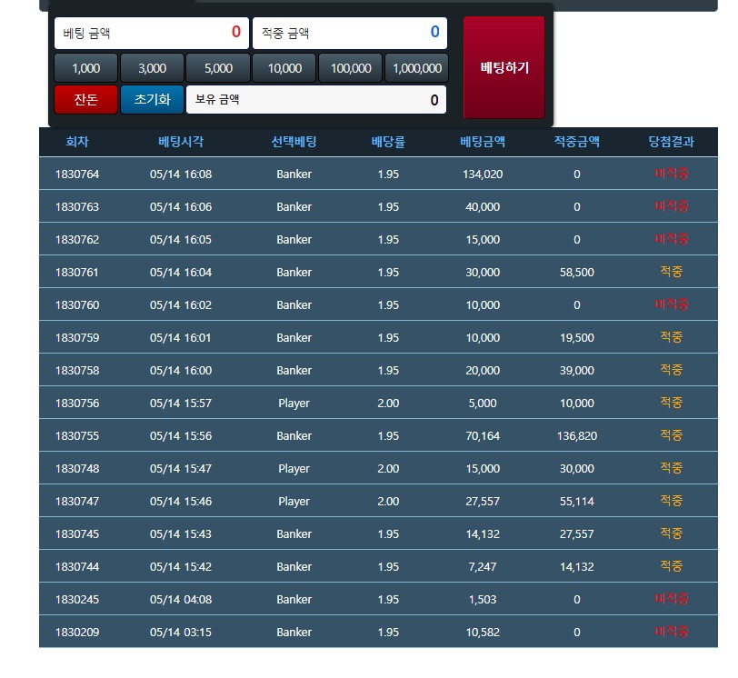 포바도 완패(0)