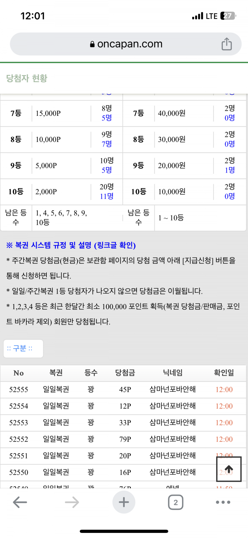 ㅋㅋㅋㅋ복권님(1)