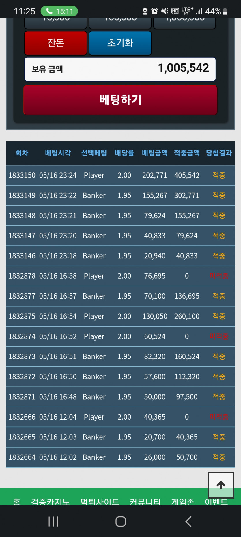 오늘 포바 잘되네요(0)