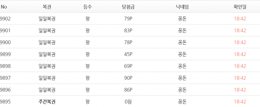 일복권 구매 / 타이각(2)
