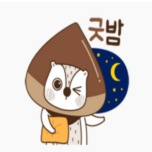 다들 편안한 밤 보내세요(0)