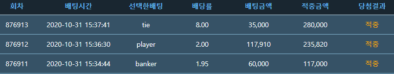 포인트 바카라 후기!!!!!!!!! 대박(0)