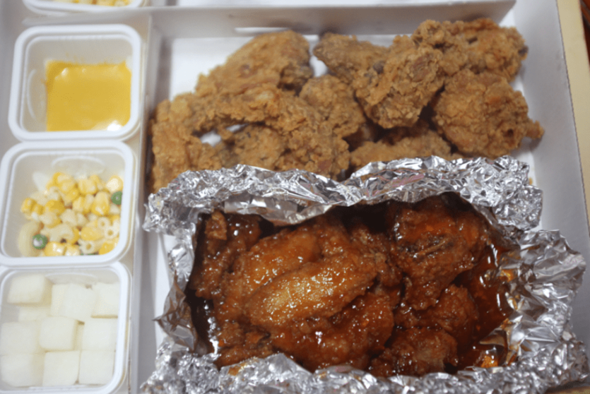 간만에 야식으로 치킨(0)