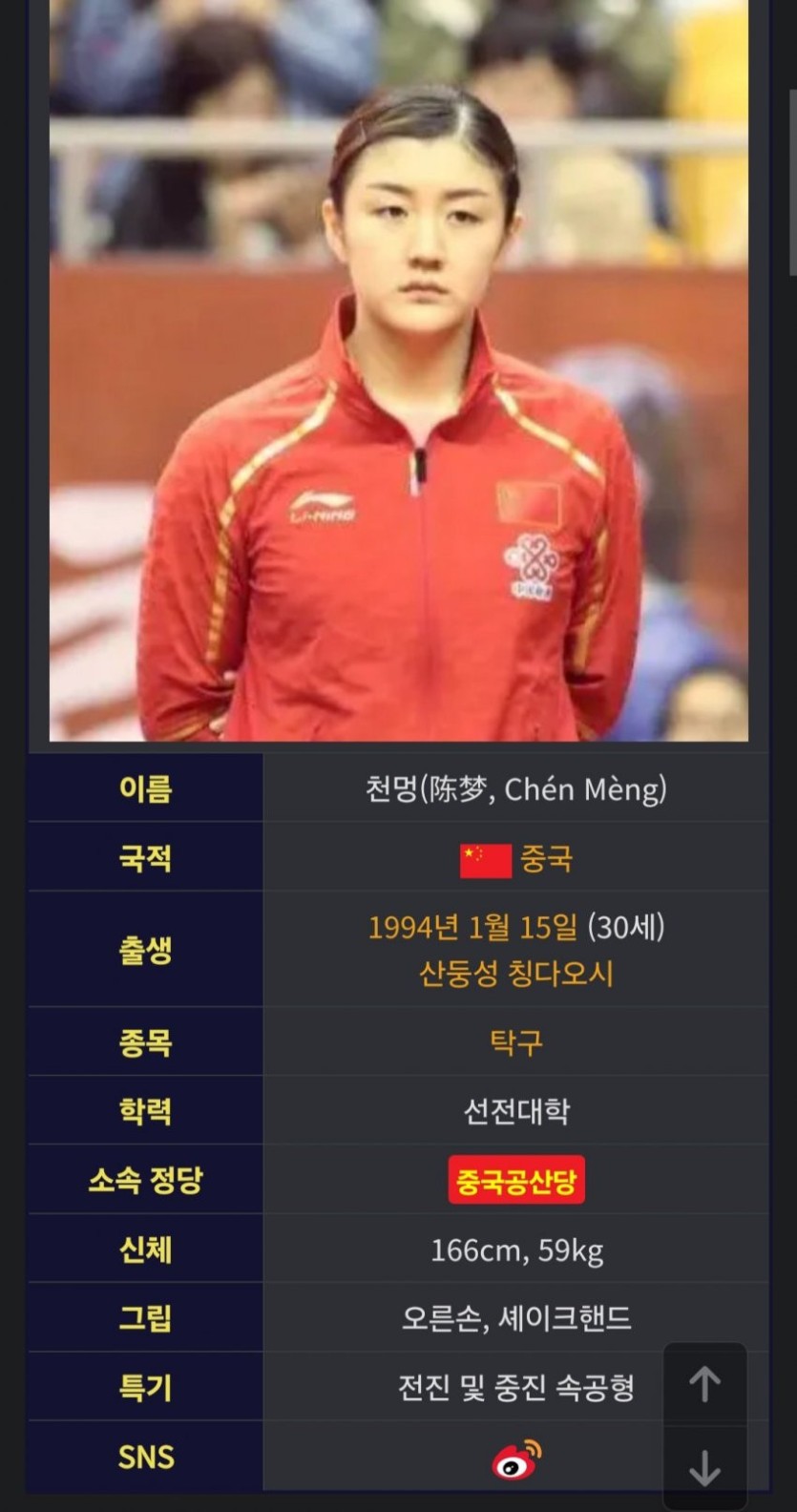 신유빈vs천멍 배당(2)